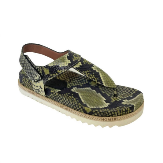 Homers - WOMEN'S SNAKESKIN SANDAL