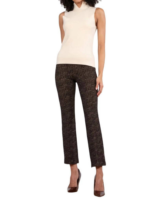 Avenue Montaigne - Glitz Crop Flare Pant