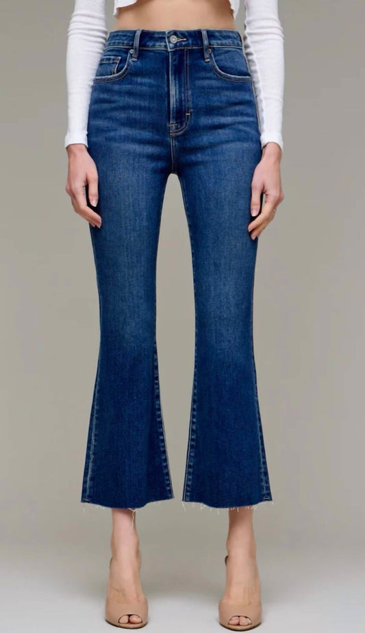 Hidden - Happi High Rise Denim Crop Flare Jeans