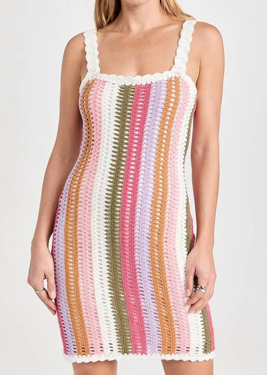 Minkpink - Lito Crochet Mini Dress