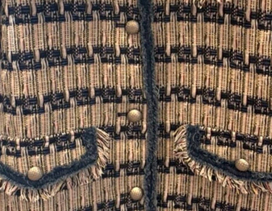 Azi - Women Trim Tweed Jacket