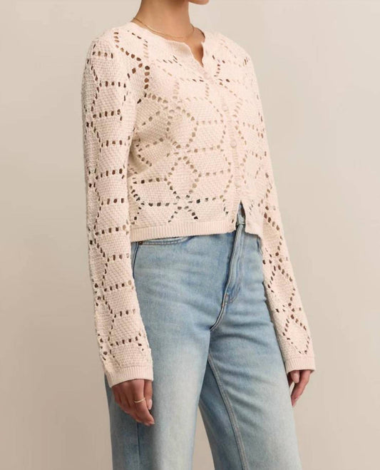 Z Supply - Rosalyn Diamond Sweater Cardigan