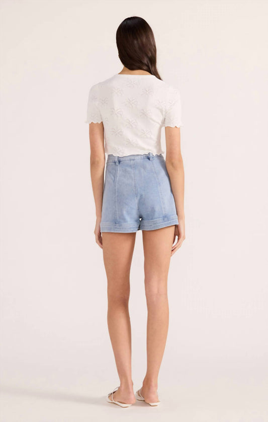 Minkpink - Oliver Denim Panel Short