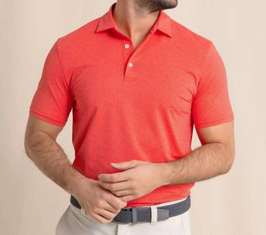Southern Tide - Brrreeze Heather Performance Polo Shirt