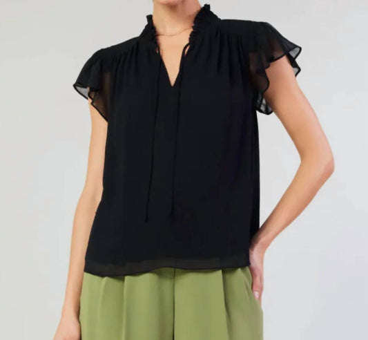 Current Air - Alana Short Sleeve Blouse