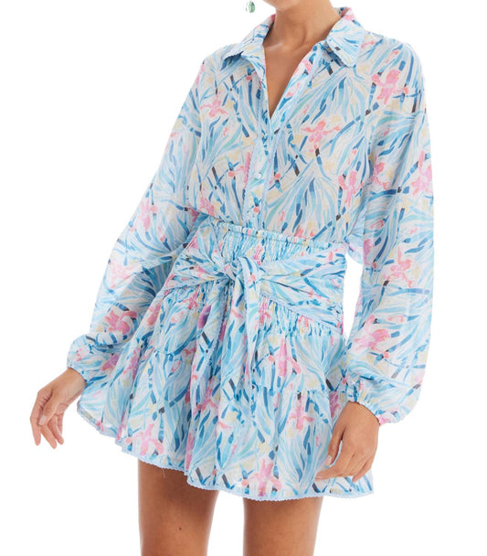 Allison New York - Chase Iris Mini Skirt