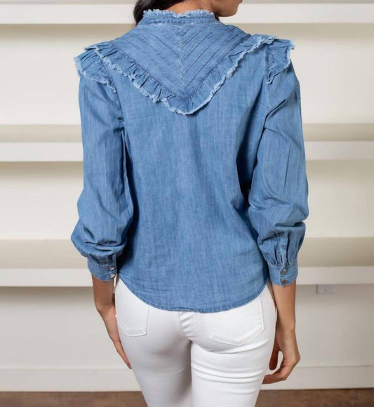 Karlie - LAYLA RUFFLE SHIRT