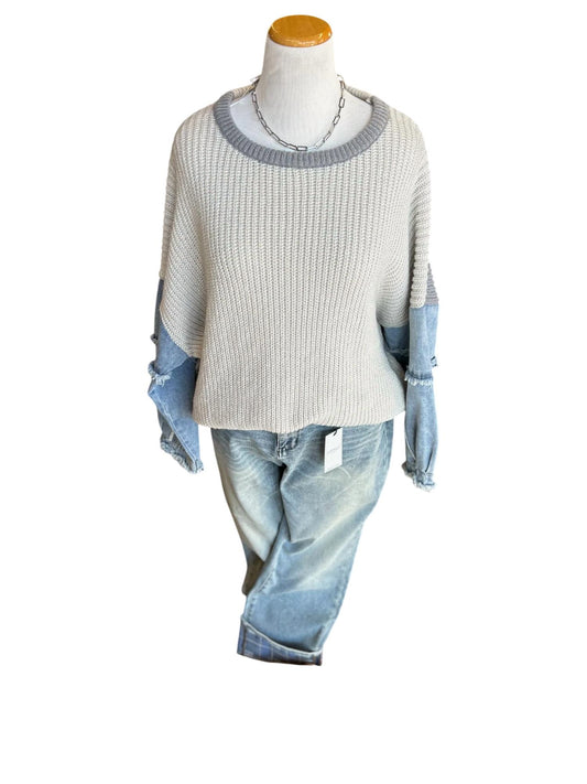 Adora - Women's Sweater Denim Dreams