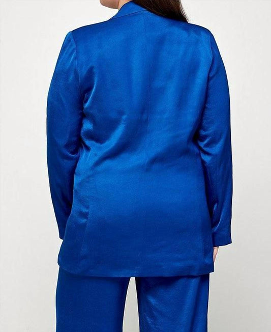 Ellison - Royalty Oversized Plus Blazer