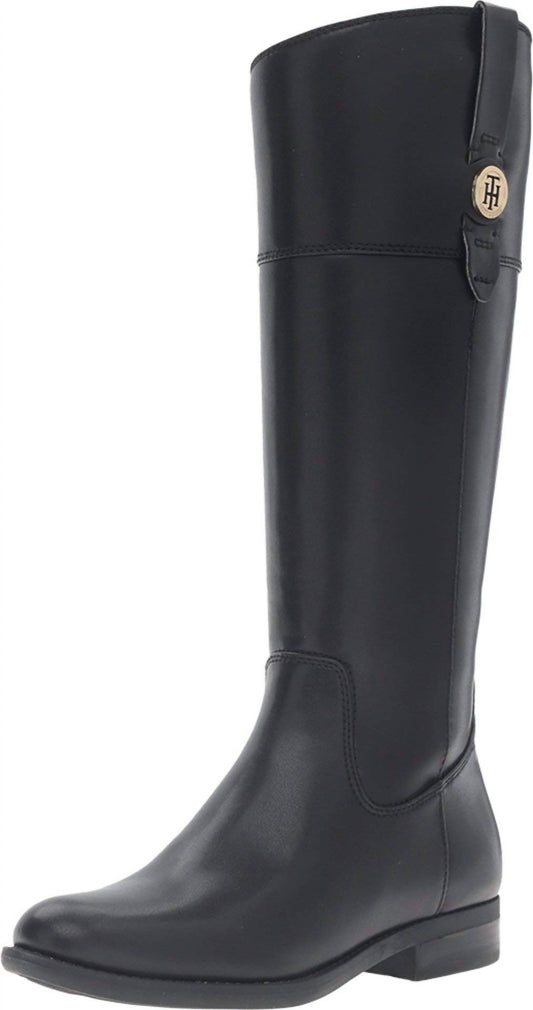 Tommy Hilfiger - Women's Shano Round Toe Knee High Boots