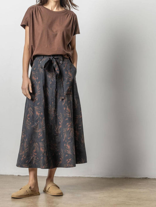 Lilla P - Long Belted Skirt