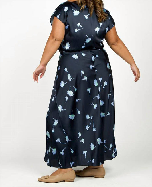 Vince - Sea Carnation Cap Sleeve Dress