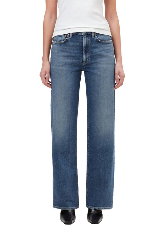 Agolde - Harper Mid Rise Relaxed Straight Jeans