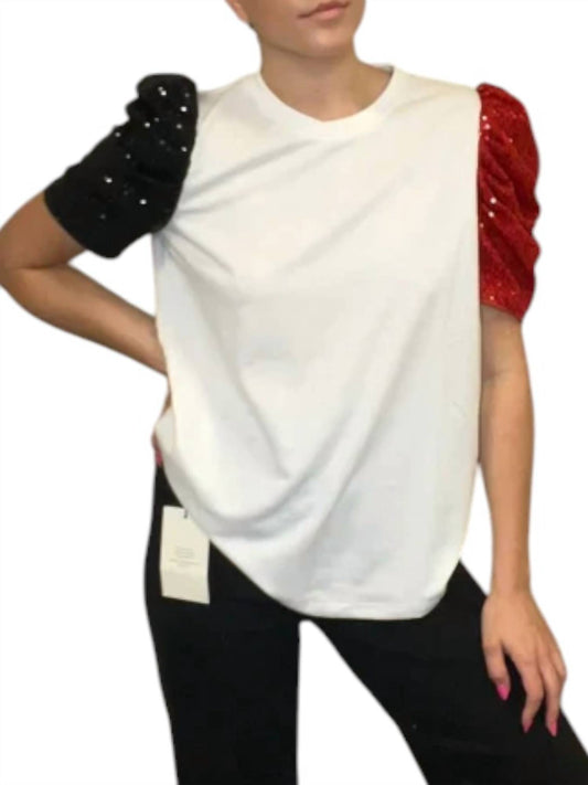 Tcec - Gameday Puff Sleeve Tee