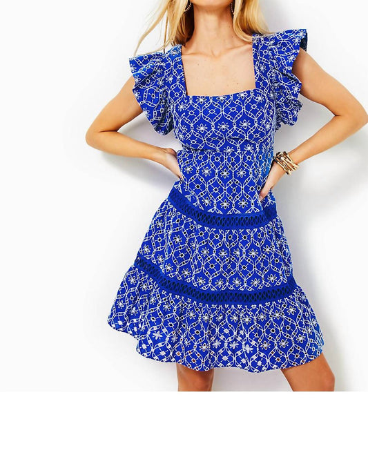 Lilly Pulitzer - Morrie Ruffle Sleeve Eyelet Dress