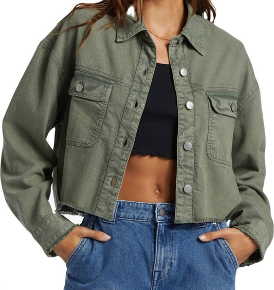 Roxy - Sunset Sands Cutoff Shacket