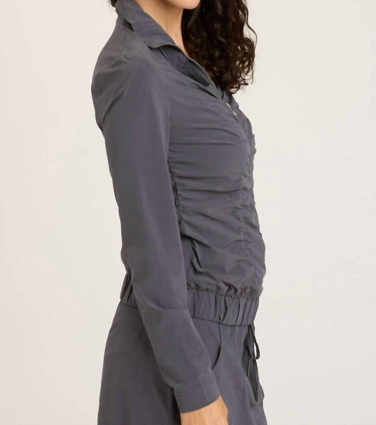 Wearables - Momentum Ruched Active Jacket
