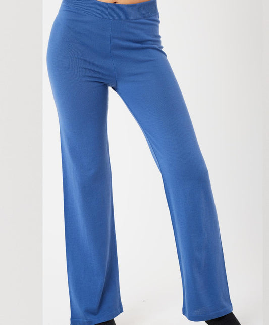 French Kyss - Knit Wide Leg Pant