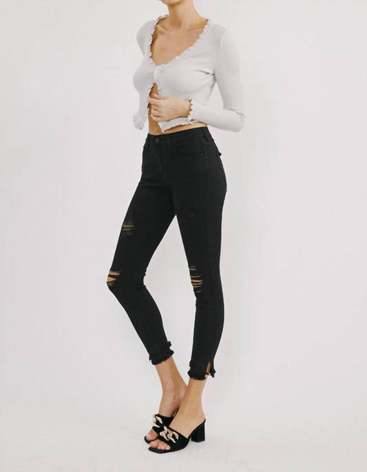 Kancan - Distressed Skinny Jeans