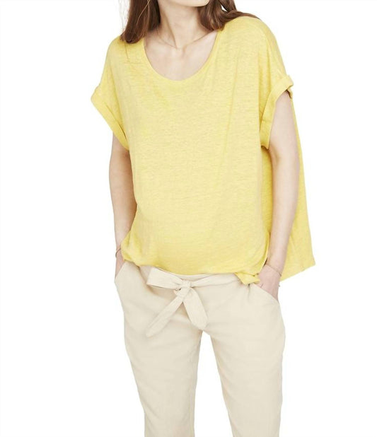 Hatch - Linen Circle Short Sleeve Tee