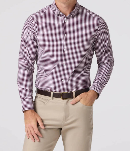 Mizzen + Main - Leeward Trim Long Sleeve Dress Shirt