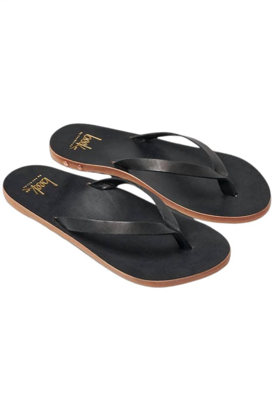 Beek - Women's Seabird Leather Thong Sandal