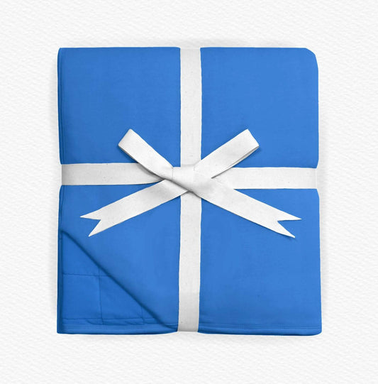 Charlies Project - Kids Blue Lagoon Double Quilted Blanket