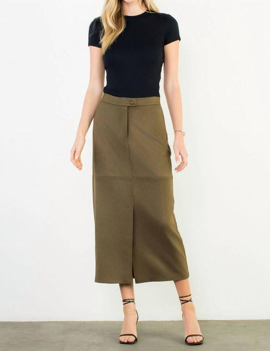 Thml - Suede Long Skirt