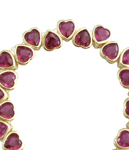 Gemelli - Women's Heart Stretch Bracelet