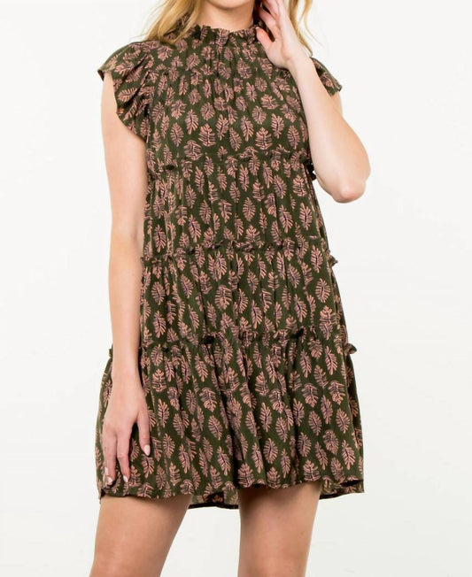 Thml - Alana Print Tiered Dress
