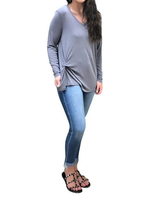 Tribal - ADELINE TWIST LONG SLEEVE TOP