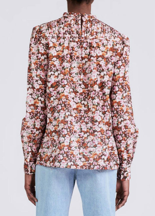 Derek Lam 10 Crosby - Tessa Long Sleeve Pintuck Blouse