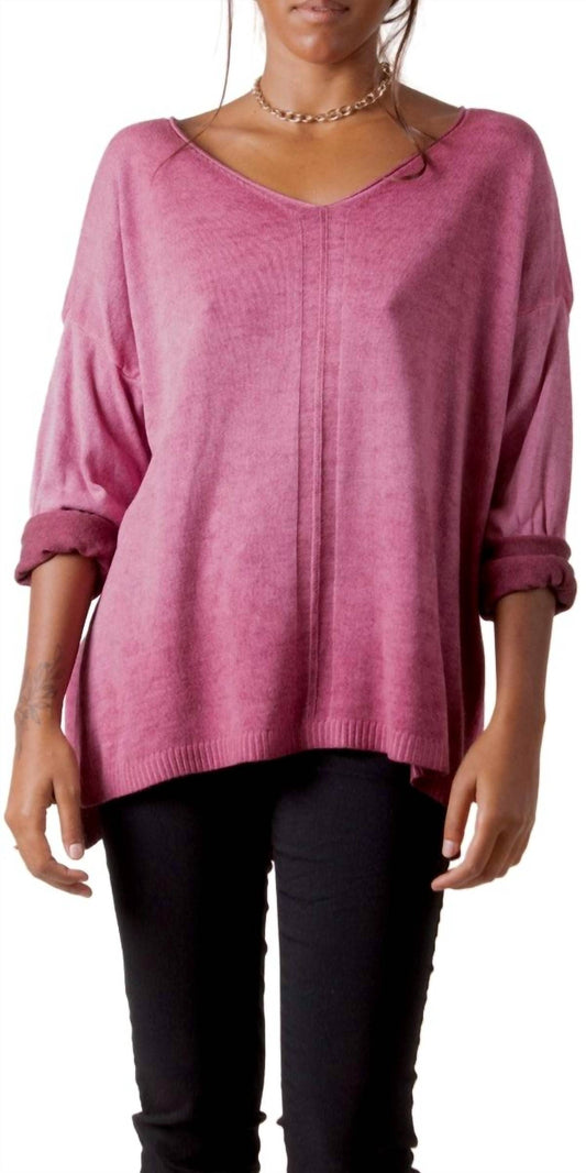 Gigi Moda - Donna Knit Scoop Neck Sweater