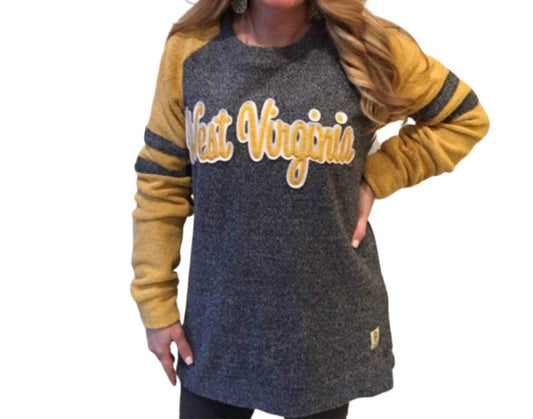 Pressbox - West Virginia University Dawn Fleece Top
