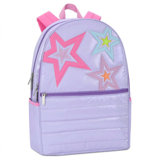 Iscream - Girl's Shining Star Puffy Backpack