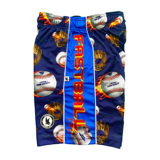 Flow Society - Boy Pull On Fastball Baseball Printed Shorts