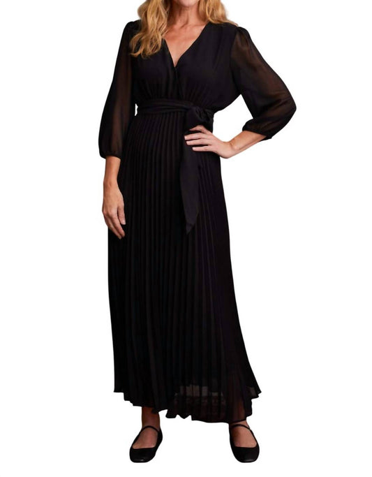 Tribal - 3/4 Sleeve V-neck Dress