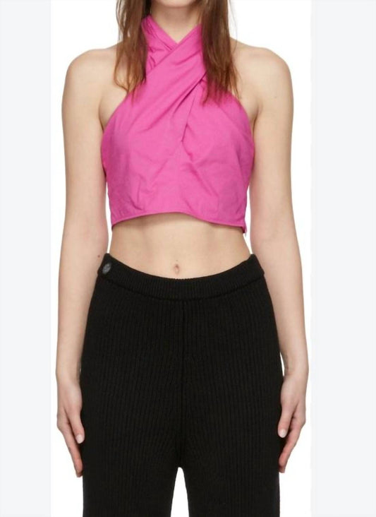 Staud - Kai Criss Cross Halter Top