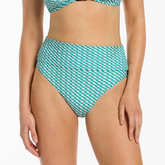 Jets - Women's Asceno Fold Bikini Bottom