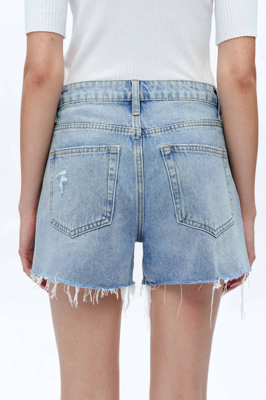 Bayeas - Kelly High Rise Denim Shorts