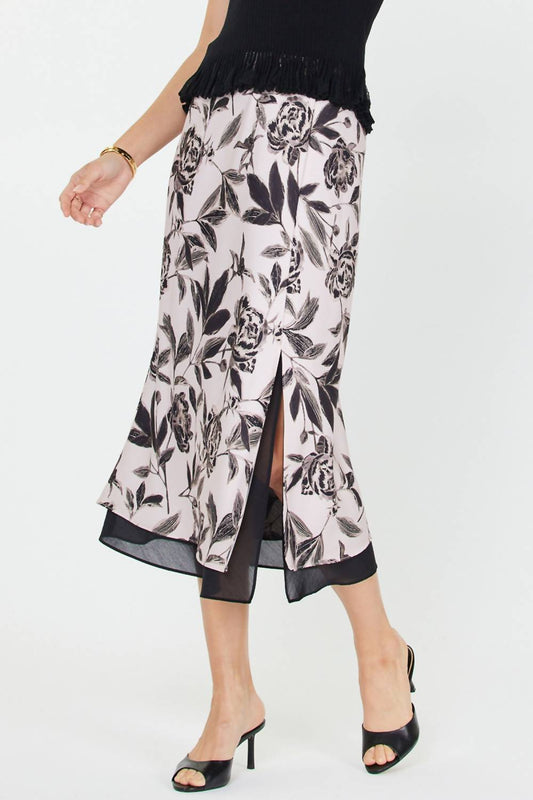 Current Air - Lorena Floral Skirt