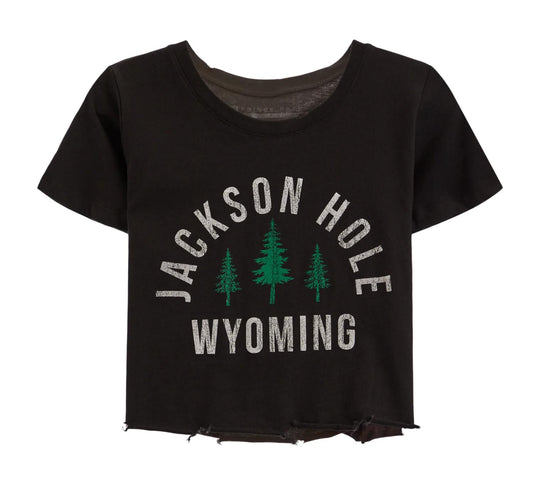 Jackson Hole Crop Tee