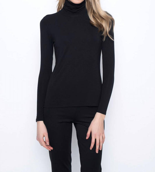 Picadilly - Long Sleeve Turtleneck Top