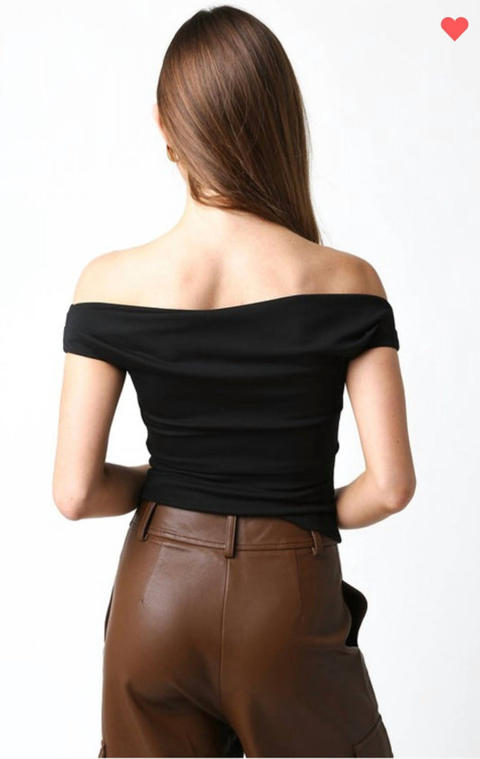 Olivaceous - Off The Shoulder Top