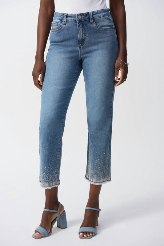 Joseph Ribkoff - Embroidered Jeans