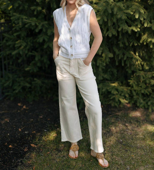 Just Black Denim - Cargo Pocket Wide Leg