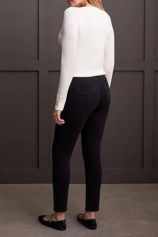 Tribal - Pull-on Ankle Pant With Hem Detail