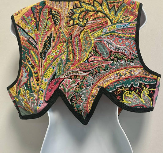 Etro - Women's Paisley Beaded Embroidered Vest