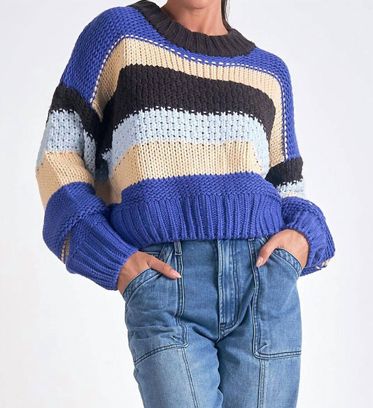Elan - Chunky Stripe Sweater
