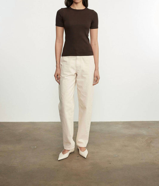 Enza Costa - Supima Cotton New Classic Short Sleeve Tee